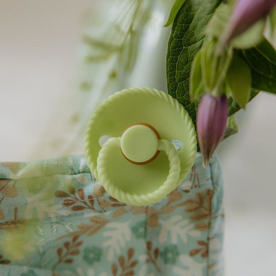 Frigg Rope Πιπίλες Καουτσούκ Green Tea/Powder Blue για 6-18 μηνών 2τμχ