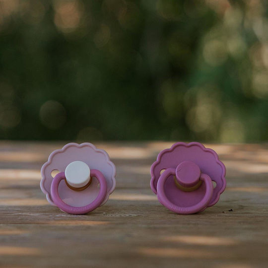 Frigg Daisy Πιπίλες Σιλικόνης Peony/Cedar για 6-18 μηνών 2τμχ