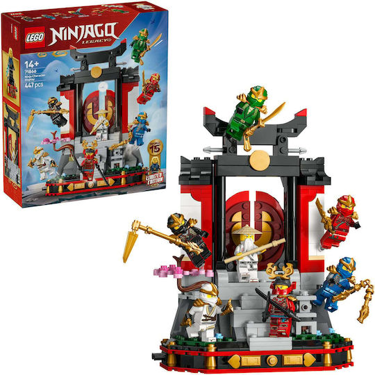 LEGO Ninjago Ninja Character Display 15th Anniversary for 14+ Years 447 Pieces
