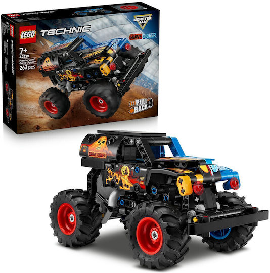 LEGO Lego Technik Monster Jam™ Grave Digger™ Feuer und Eis für 7+ Jahre 263 Stück