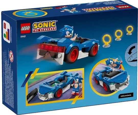 LEGO Sonic The Hedgehog Sonic Speedster Lightning За 7+ Години 126 Бройки