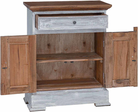 Cabinet de depozitare din lemn masiv L63xW30xH79buc