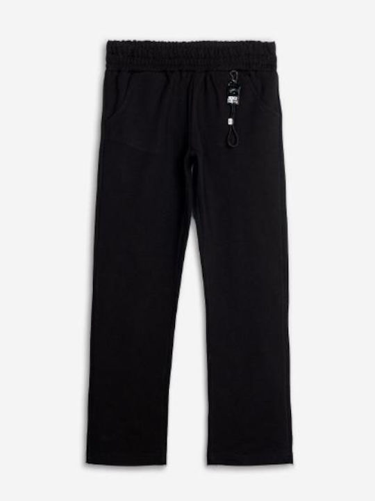 Kids' Fabric Pants Black