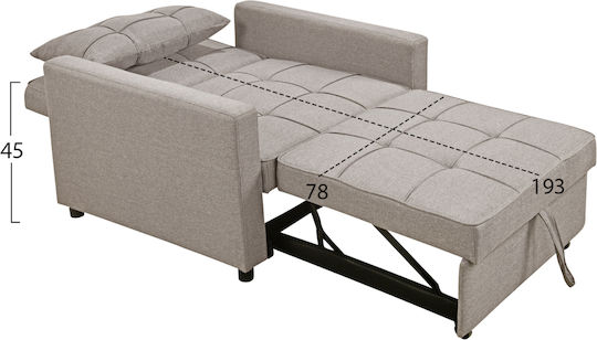 Mero Schlafsessel Beige 98x85x88cm