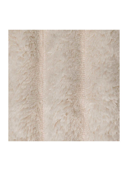 vidaXL Ριχτάρι Πολυθρόνας Fleece 150x130εκ. Μπεζ