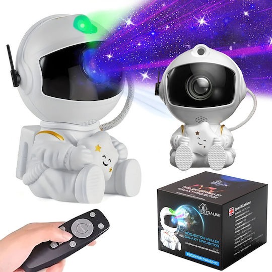 Extralink Rotating Kids Projector Lamp with Star Projection