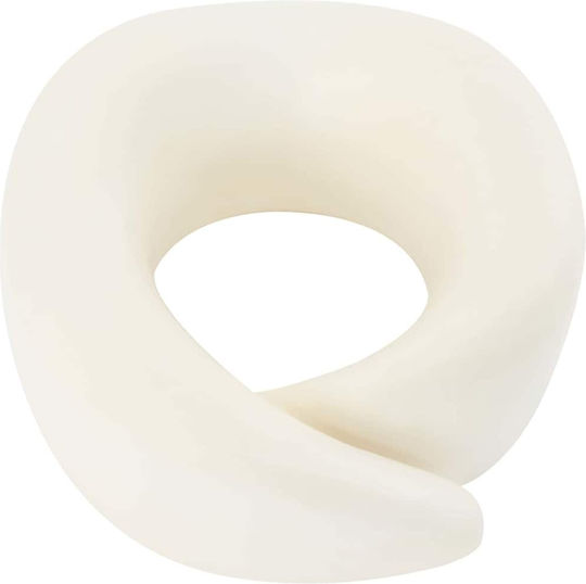 vidaXL Cotton made Travel Pillow 28x28x14cm Gray