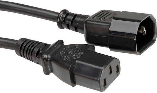 Roline - Cable 1m Μαύρο 19.08.1510
