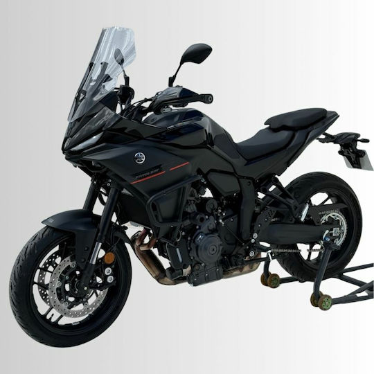 Ermax Мотоциклетна Желатина Yamaha Трейсър 7 2025-2026 Висока 46см Лекият Затъмнен Визьор