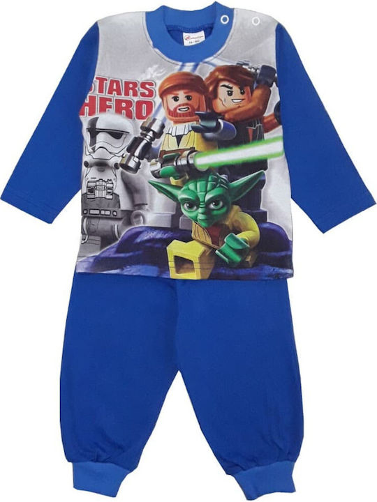 Beboulino Kids' Pajamas Winter Blue