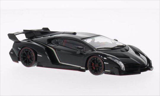 1:43 Kyosho Lamborghini Veveno Matt Black Red Line 5571mbk