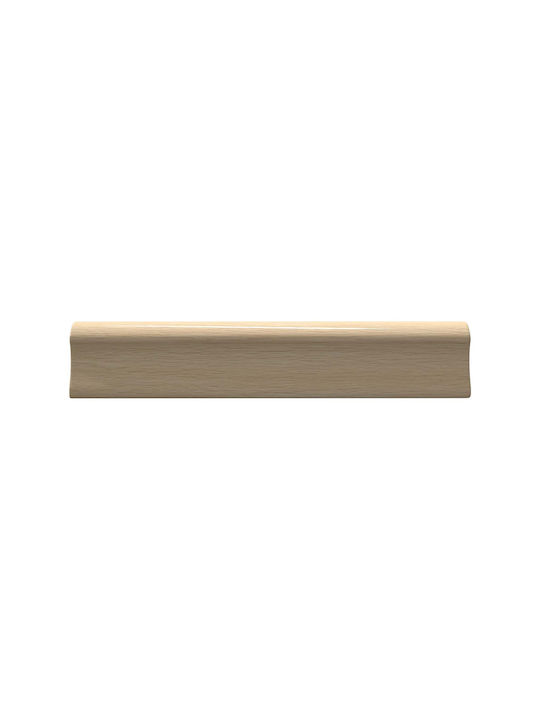 vidaXL Antique Handle Furniture made of Wooden Natural Wood Color 130mm (Center Distance 25mm) 864700 1pcs