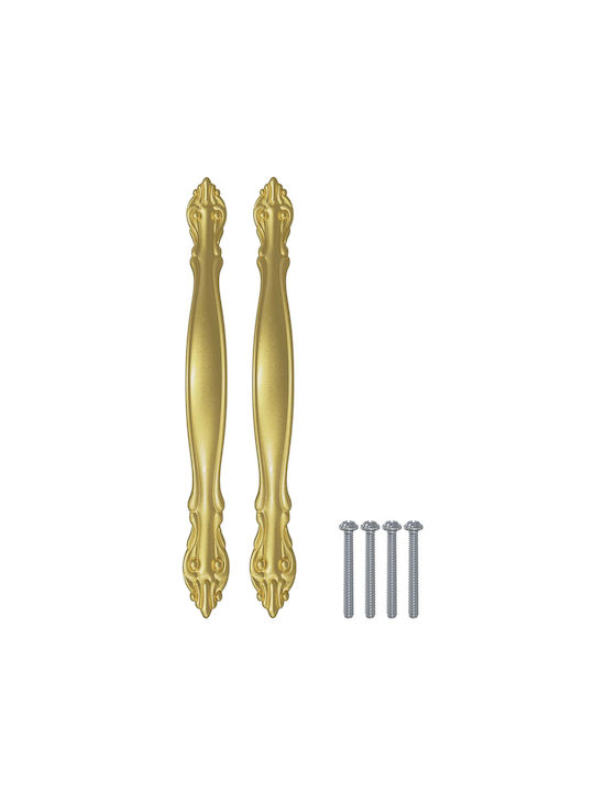 vidaXL Handle Furniture made of Metallic Gold 864721 1pcs