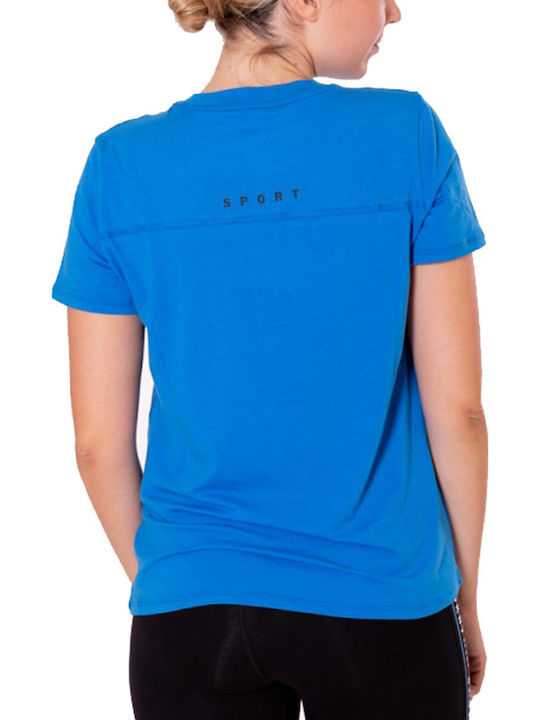 DKNY Logo T-Shirt Blue