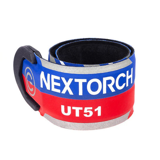 Nextorch Гривна за оцеляване с фенерче син