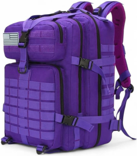 Playful Bags Military Backpack Backpack Purple 45lt