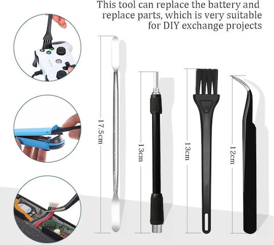 Screwdriver Set 142 Pieces Precision Screwdriver for Electronic Devices Magnetic Repair Kit 120 Bits Phone Macbook Computer Laptop PC Tablet
