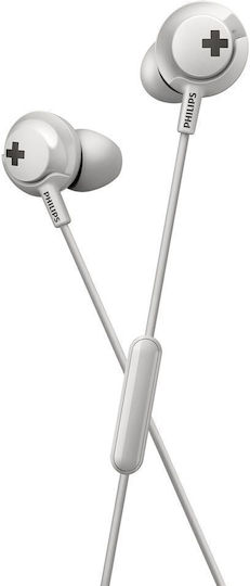 Philips She4305wt In-ear Handsfree Headphones with Connector 3.5mm Beige