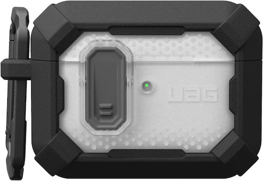 UAG Plasma Θήκη Πλαστική / Σιλικόνης με Γάντζο σε Μαύρο χρώμα για Apple AirPods Pro 3