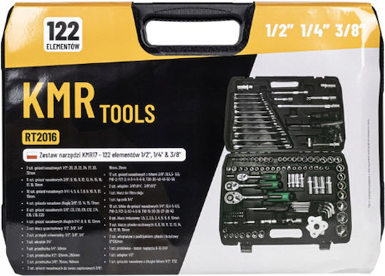 Kamar Set Ratchet 122pcs
