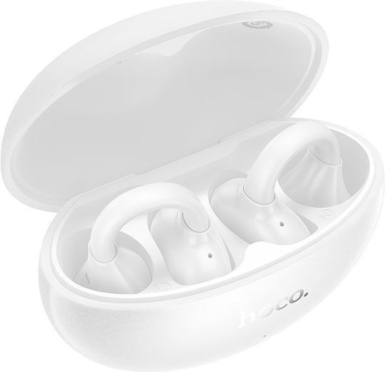 Hoco TWS EA8 Offenes Ohr Bluetooth-Freisprecheinrichtung Kopfhörer mit Ladeetui Weiß