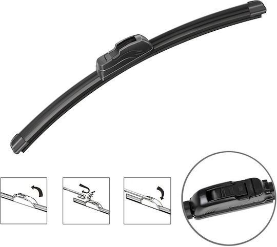 19"/47.5cm Universal Windshield Wiper “flat” Carguard