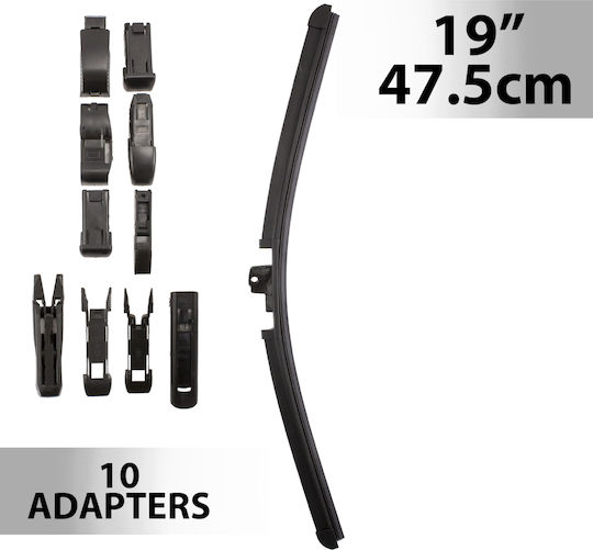 Lamelă Ștergător Profesională 19"/47.5cm Multi-adaptor Carguard