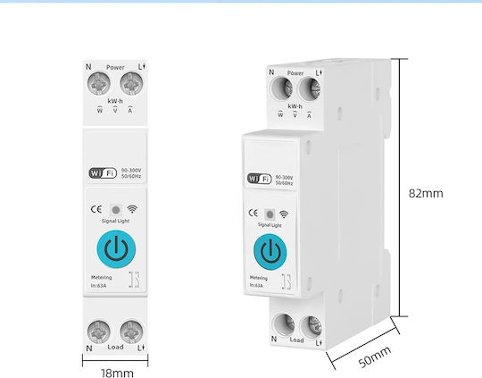 Hmonoff HCB1-Wi-Fi Home Circuit Switch