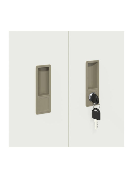 Kabinett Büro White 60x40x90cm