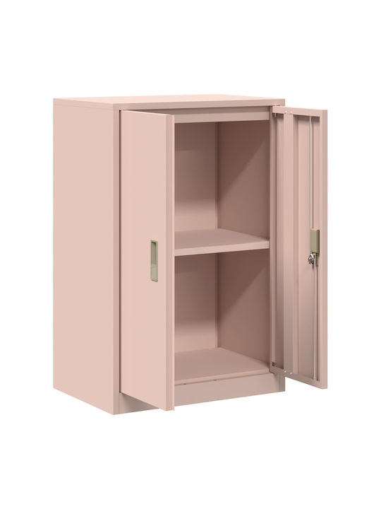 Cabinet de Birou Metalic Pink 60x40x90cm