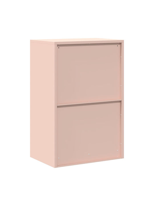 Cabinet de Birou Metalic Pink 60x40x90cm