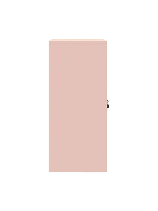 Cabinet de Birou Metalic Pink 60x40x90cm