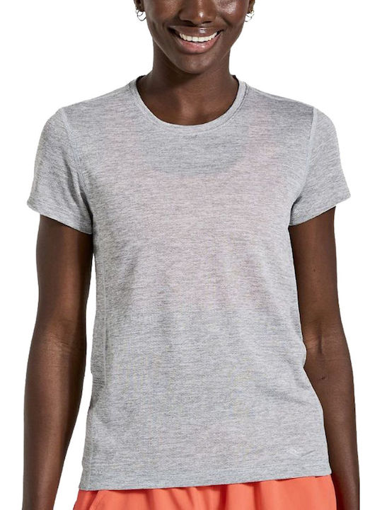 Damen T-Shirt Gray