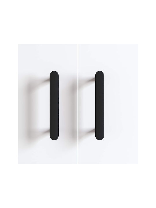 vidaXL Knob Furniture made of Metallic Black 864728 12pcs