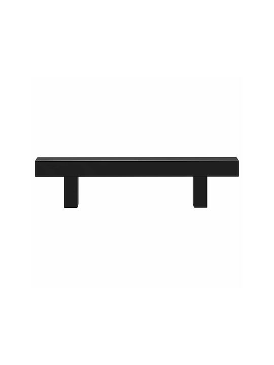 vidaXL Knob Furniture made of Metallic Black 864722 2pcs