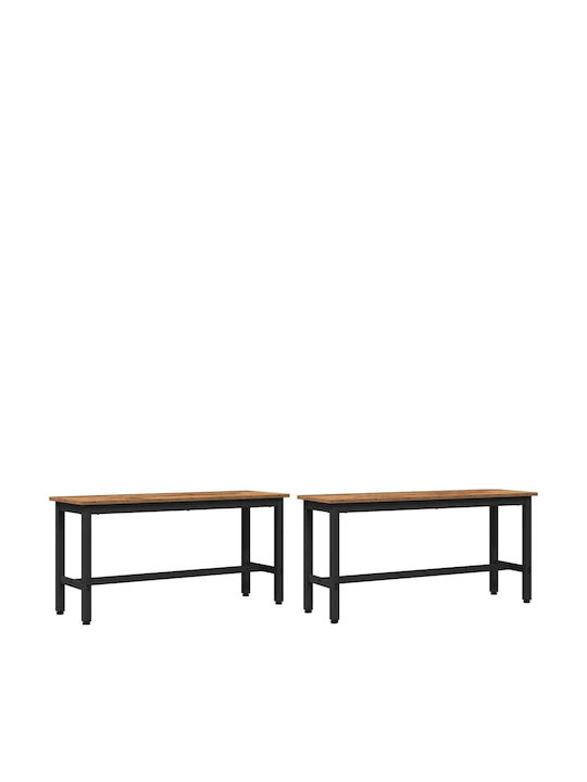 Vechi Bancă Exterior Lemnos 100x32.5x48.5cm
