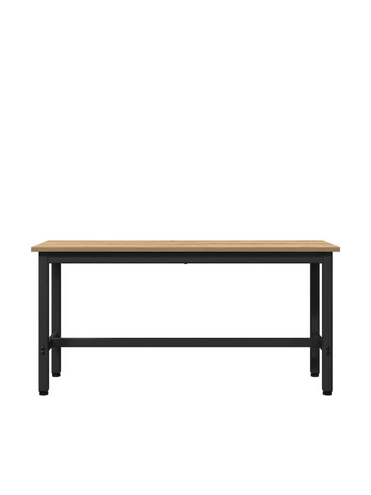 Bench Outdoor Wooden 100x32.5x48.5cm
