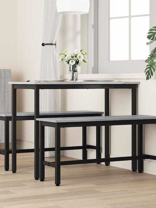 Bancă Exterior Lemnos 100x32.5x48.5cm