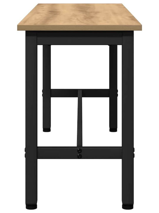 Bench Outdoor Wooden 100x32.5x48.5cm
