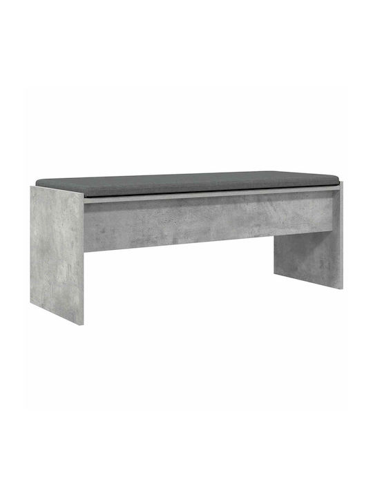 Мебел за антре с Пейка Сив 103x38x40см