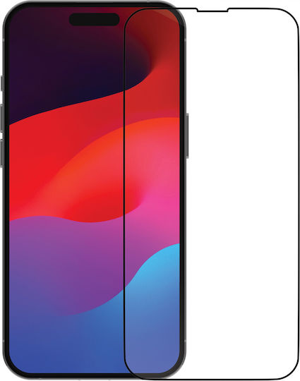 dbramante1928 Tempered Glass Μαύρο (iPhone 15 Pro)