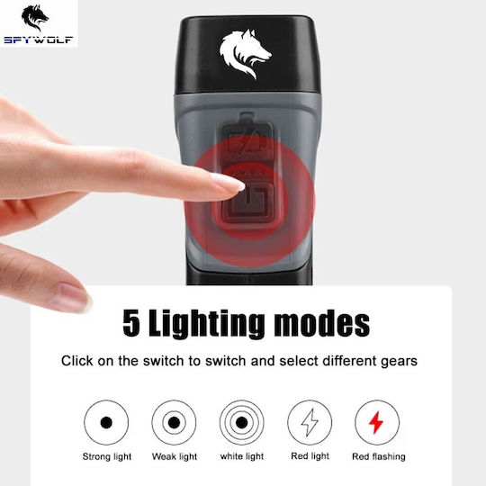 Rechargeable Work Light with Extension Cord LED with Brightness up to 2900lm Lens
