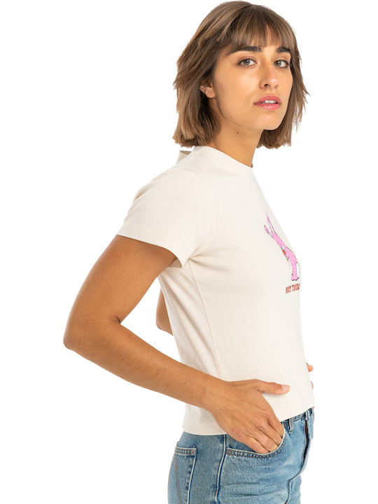 Damen T-Shirt Weiß