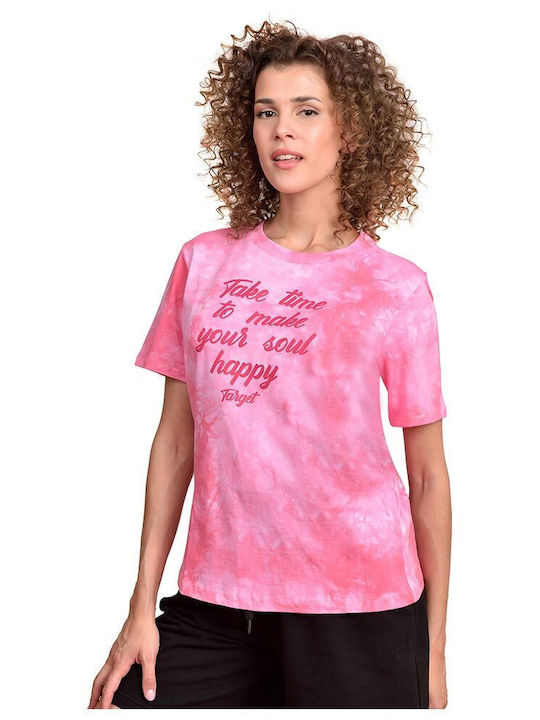 Γυναικείο Αθλητικό T-shirt Ροζ