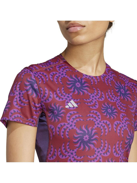 Adizero Women's Athletic T-shirt Fast Drying Purple