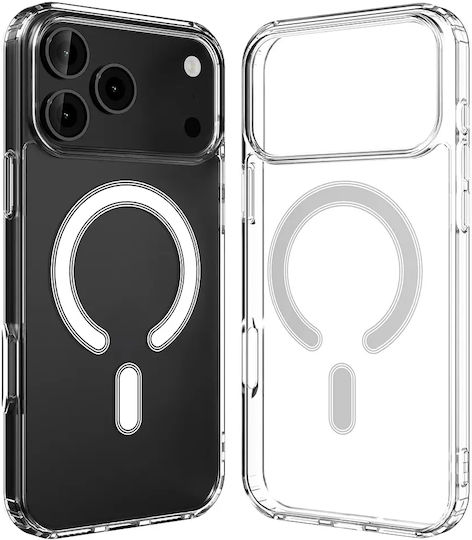 Ring Back Cover Silicone 1.5mm Transparent (iPhone 17 Pro Max)