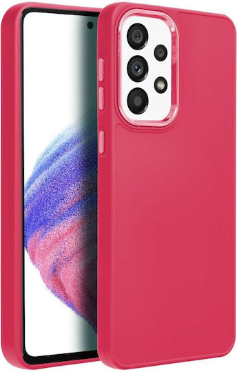 Partner Tele Back Cover Silicone / Plastic Purple (Galaxy A33 5G)