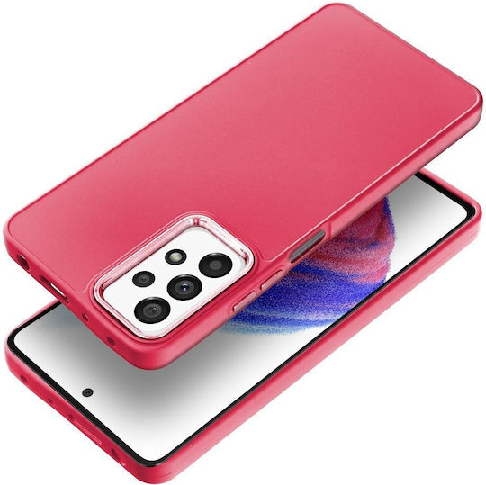 Partner Tele Back Cover Silicone / Plastic Purple (Galaxy A33 5G)
