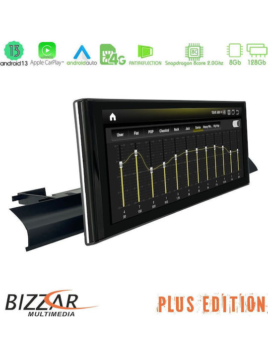 Bizzar Car Audio System for Audi A4 / A5 2023 (Bluetooth/USB/AUX/WiFi/GPS/Apple-Carplay/Android-Auto/CD) with Touch Screen 10.25"