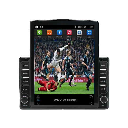 Ηχοσύστημα Αυτοκινήτου (Bluetooth/USB/WiFi/GPS/Apple-Carplay/Android-Auto) με Οθόνη Αφής 9.7"
